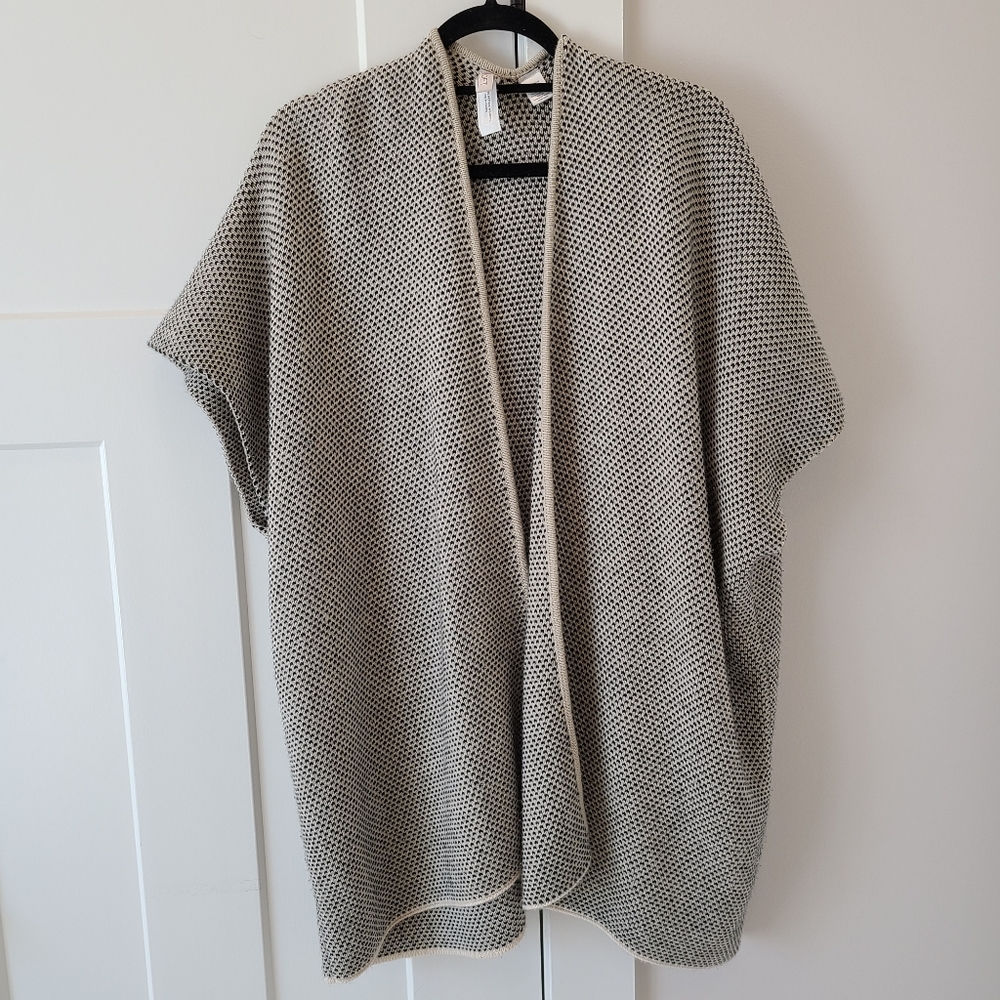 Ann Taylor Loft open sweater shawl one size